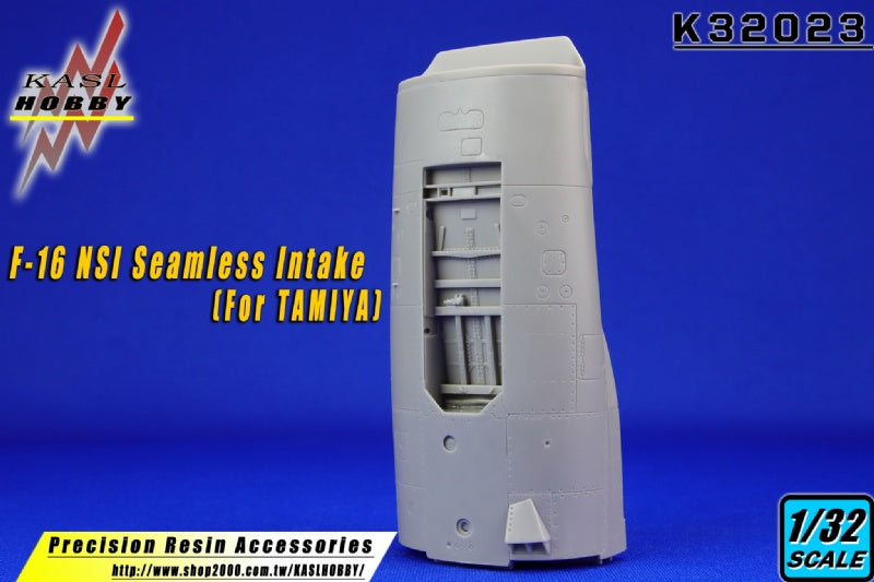 KASL Hobby 1/32 F-16 Fighting Falcon NSI Seamless Intake Set For Tamiya Model Kit