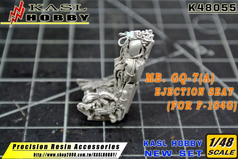 KASL Hobby 1/48 MB. GQ-7(A) Ejection seat for F-104G