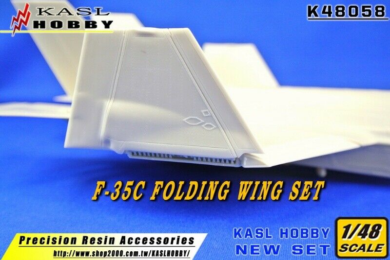 KASL Hobby 1/48 F-35C Lightning II Folding Wing set for Kitty Hawk