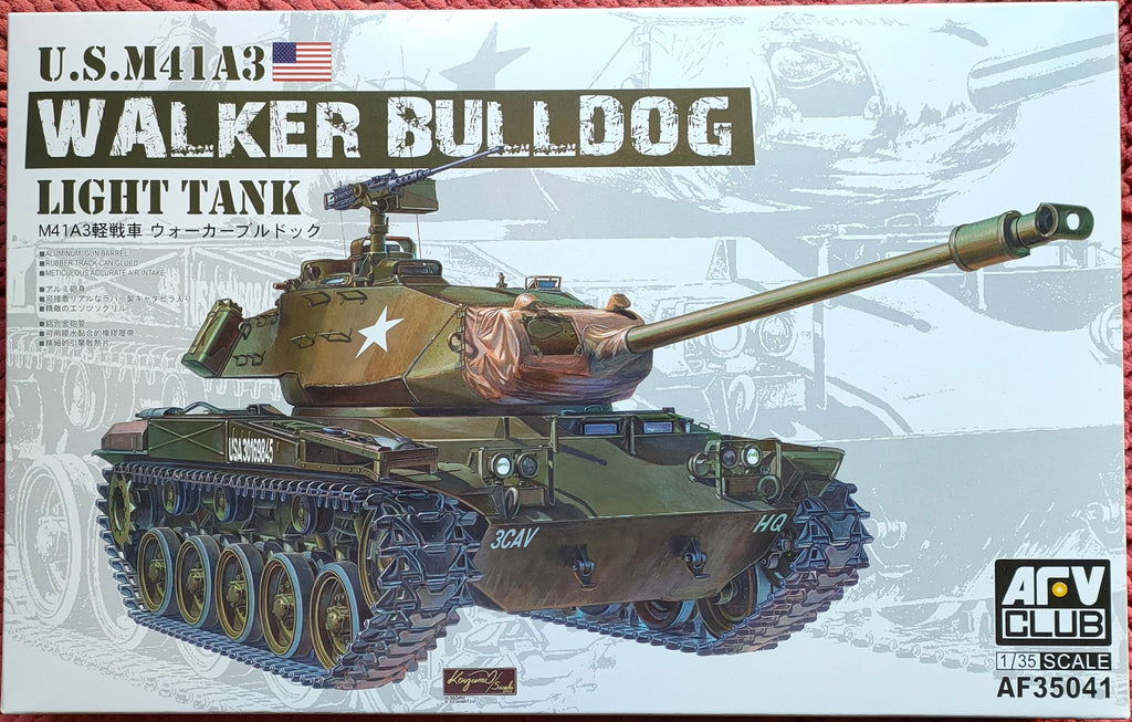 AFV CLUB 1/35 U.S M41A3 walker bulldog Light Tank