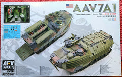 AFV CLUB 1/35 U.S Marine AAV7A1 amphibious vehicle RAM/RS w