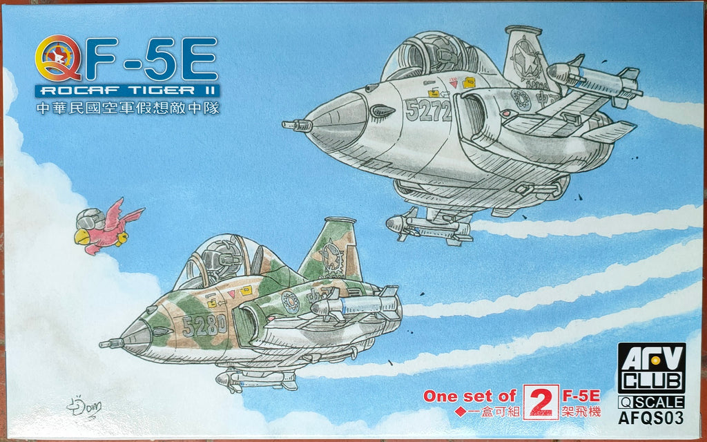 AFV CLUB ROC AF F-5E Tiger II Q-series egg plane AFQs03