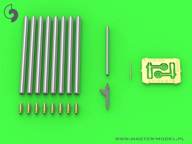Master 1/24 P-47 Thunderbolt details set Gun Barrel gun sight & Pitot Tube
