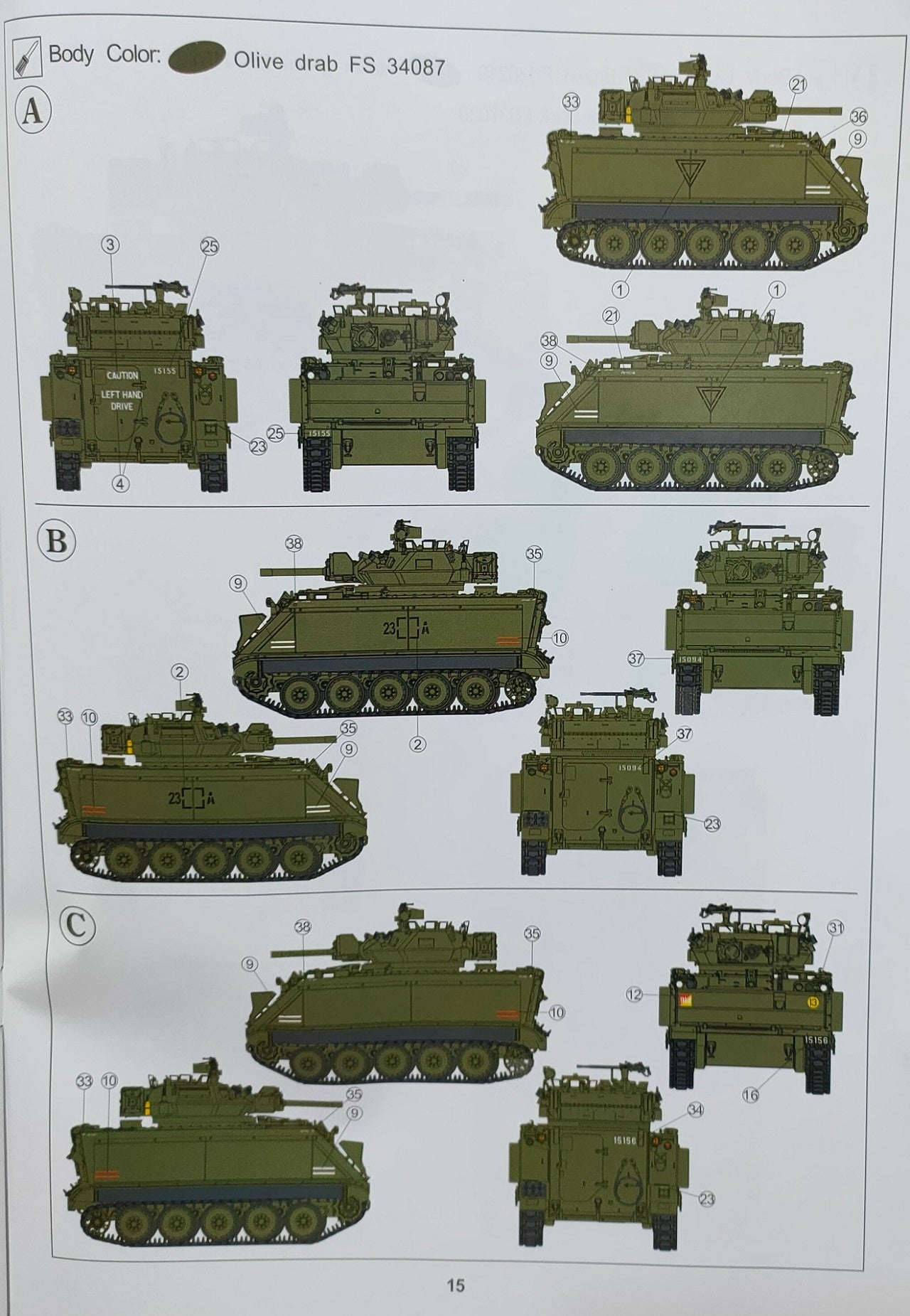 AFV CLUB 1/35 Australian ARMY M113A1 MRV – AFV HOBBY