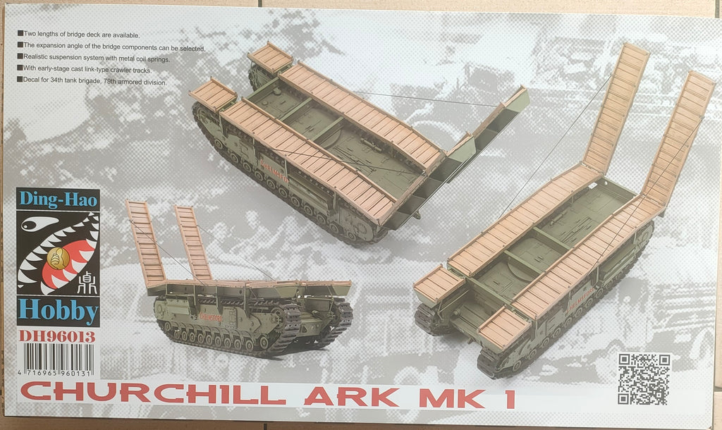 Ding-Hao hobby 1/35 Churchil ARK MK I bridge tank