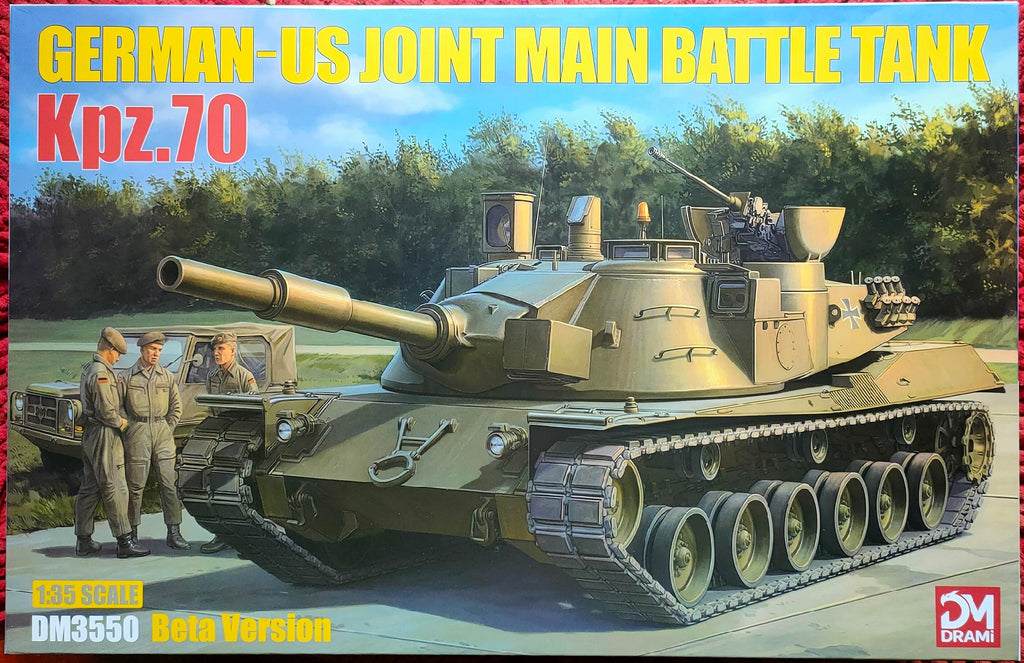 DRAMi 1/35 German-U.S Joint Main Battle Tank Kpz.70 Beta Version