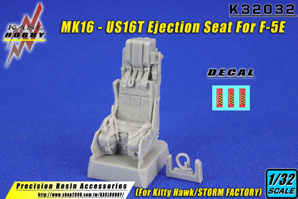 KASL 1/32 MK16 US16T Ejection Seat for F-5E Single seat
