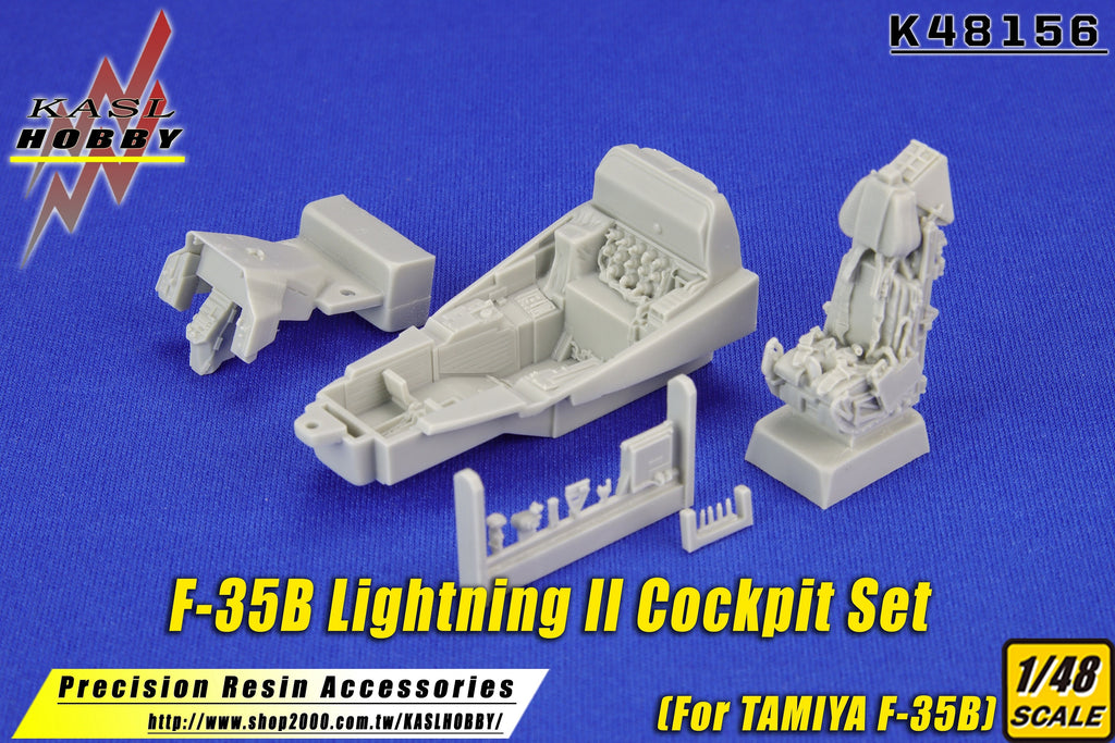 KASL Hobby 1/48 F-35B Lightning II Cockpit set for TAMIYA resin