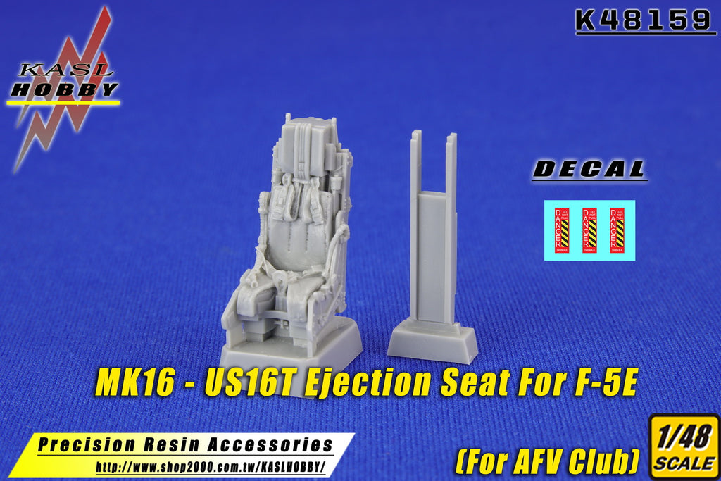 KASL Hobby 1/48 MK16 US16T Ejection Seat for F-5E Single Seat