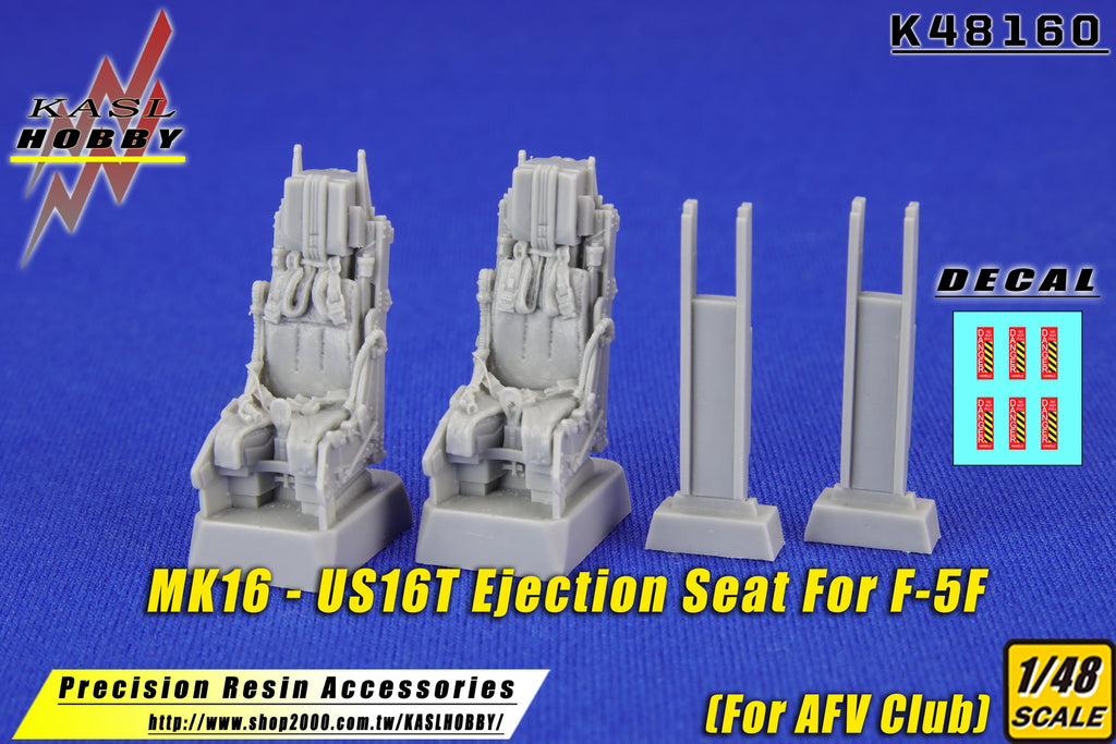 KASL HOBBY 1/48 MK16 US16T Ejection Seat for F-5F Twin Seat