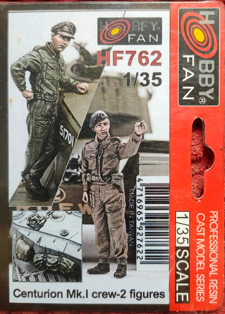 hobby fan 1/35 British CENTURION MK.1 Tank Crew 2 Figures
