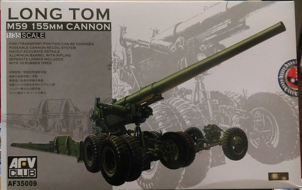 AFV CLUB 1/35 Long Tom M59 155mm CANNON