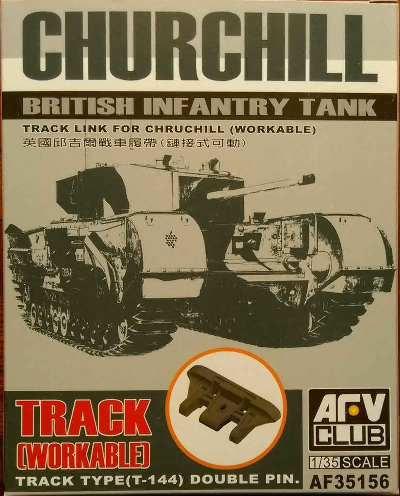 AFV CLUB 1/35 track link T-144 for British CHURCHILL INFANTRY Tank workable