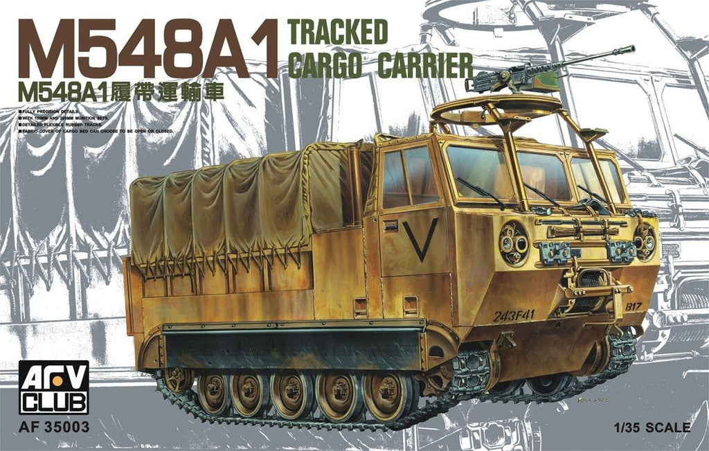 AFV Club 1/35 M548A1 Tracked Cargo Carrier Vehicle