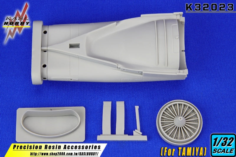 KASL Hobby 1/32 F100-PW200 Exhaust Nozzles Set For F-16 – Resin Upgrade For Tamiya Kit-596199