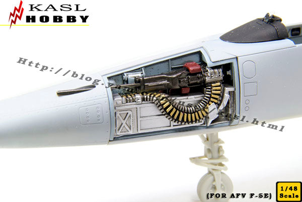 KASL Hobby 1/48 F-5E TIGER II Gun Bay Set for AFV CLUB resin upgrade - AFV HOBBY