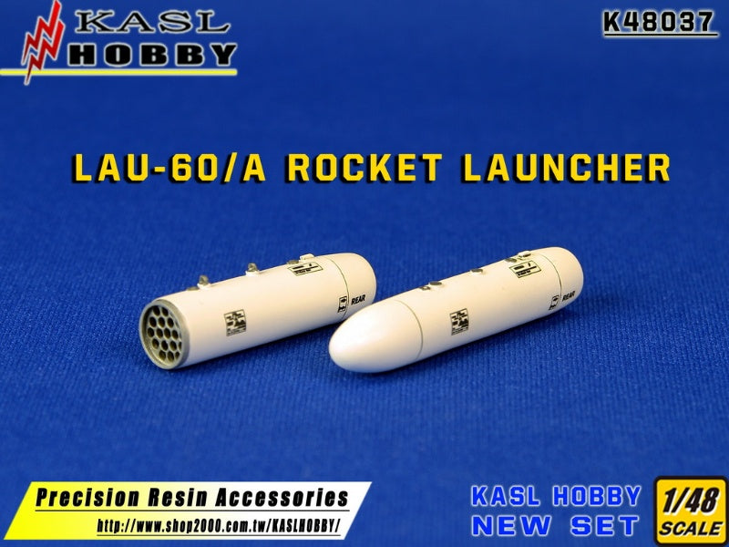 KASL Hobby 1/48 LAU-60/A Rocket Launcher Resin