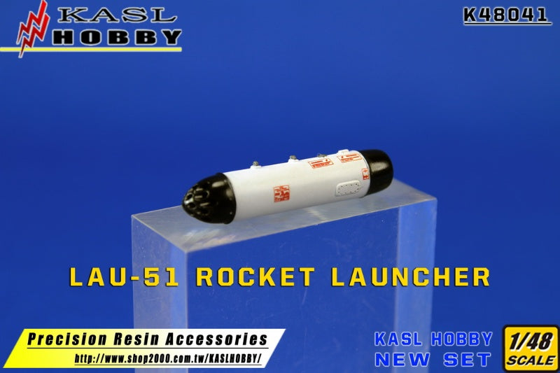 KASL Hobby 1/48 LAU-51/A Rocket Launcher Resin