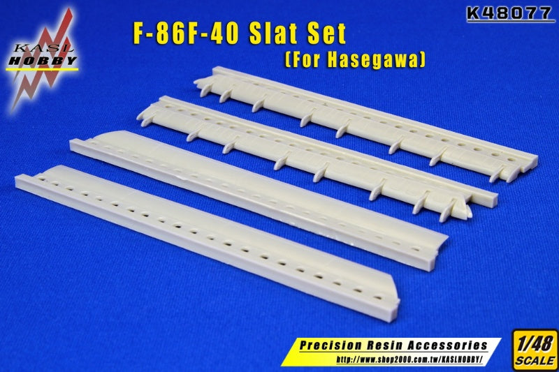 KASL Hobby 1/48 F-86F-40 Slat Set resin upgrade For HASEGAWA