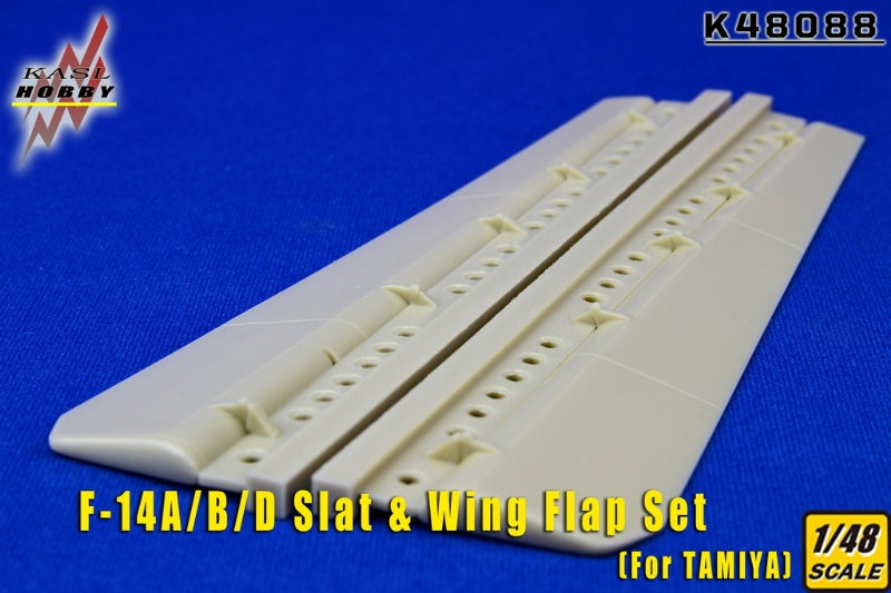 KASL Hobby 1/48 F-14 A/B/D Slat & Wing Flap Set For TAMIYA resin conversion