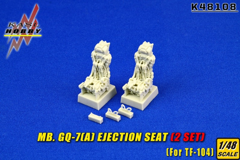 KASL Hobby 1/48 MB. GQ-7(A) Ejection seat 2 set for TF-104 resin conversion