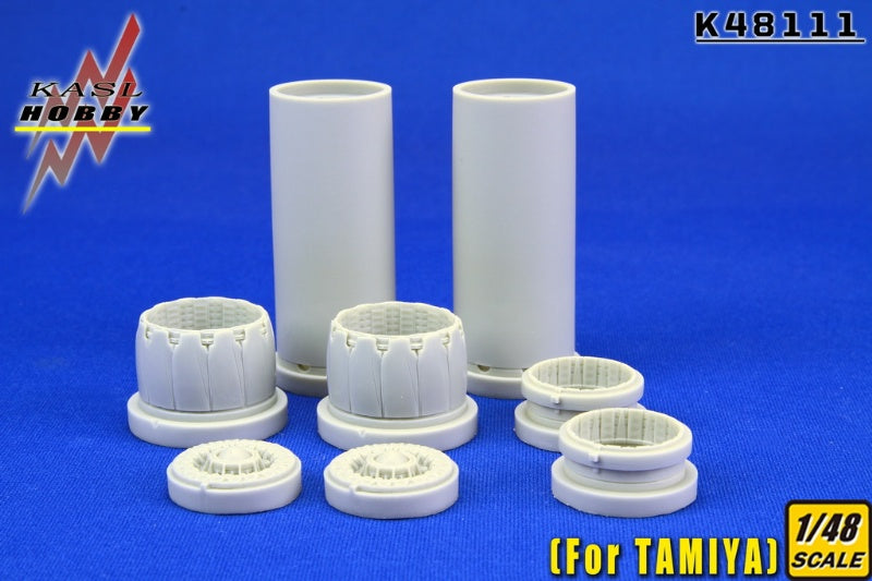 KASL HOBBY 1/48 F-14D F110-GE-400 Exhaust Nozzle set For TAMIYA