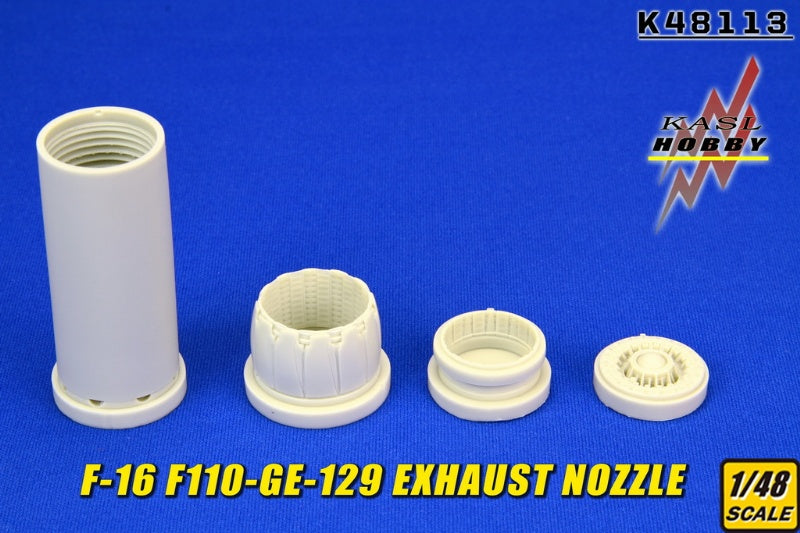 KASL Hobby 1/48 F110-GE-129 Exhaust Nozzles Set For Tamiya F-16 resin upgrade