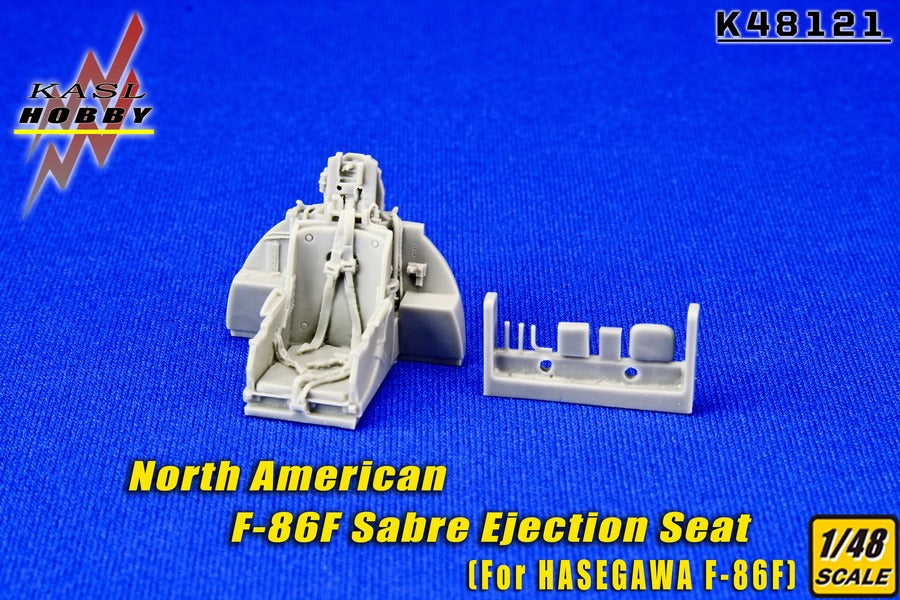 KASL Hobby 1/48 North American F-86F Sabre Ejection seat upgrade for Hasegawa