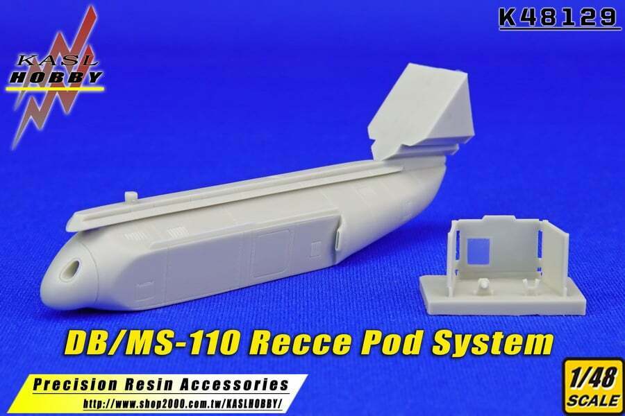 KASL Hobby 1/48 DB/MS-110 Recce Pod System For F-16 – AFV HOBBY