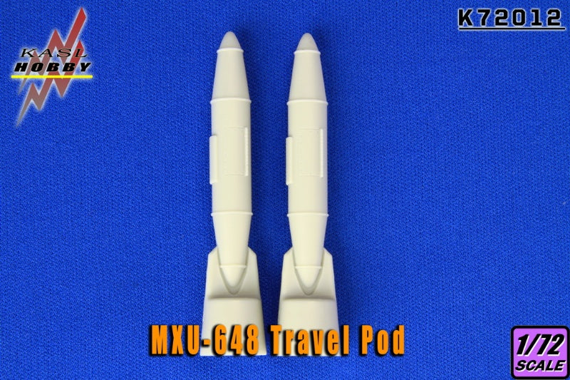 KASL Hobby 1/72 MXU-648 Travel Pod 2 set resin set