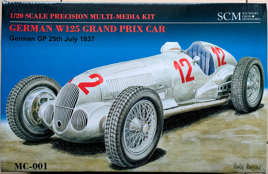 SCM 1:20 Grman W125 Grand Prix car GP 25th July 1937