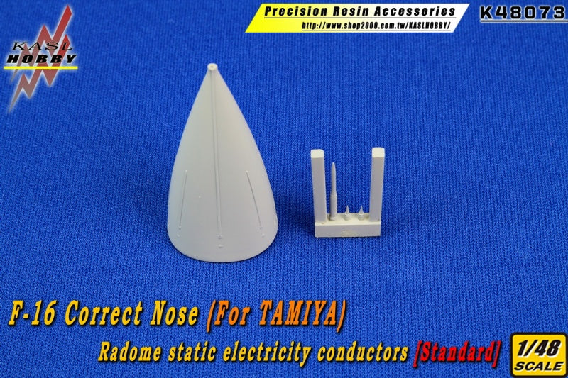 KASL Hobby 1/48 F-16 Correct Nose Standard  Static electricity conductors