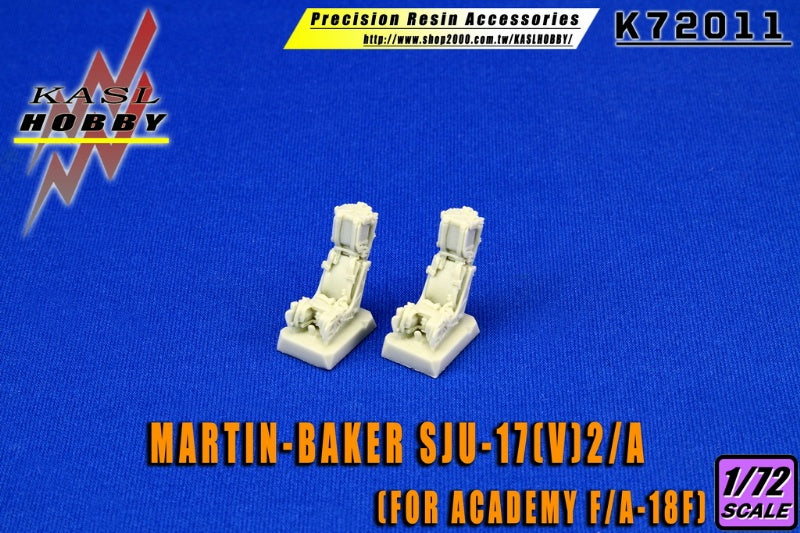 KASL Hobby 1/72 Martin-Baker SJU-17(V)2/A Ejection Seat For F/A-18F resin set