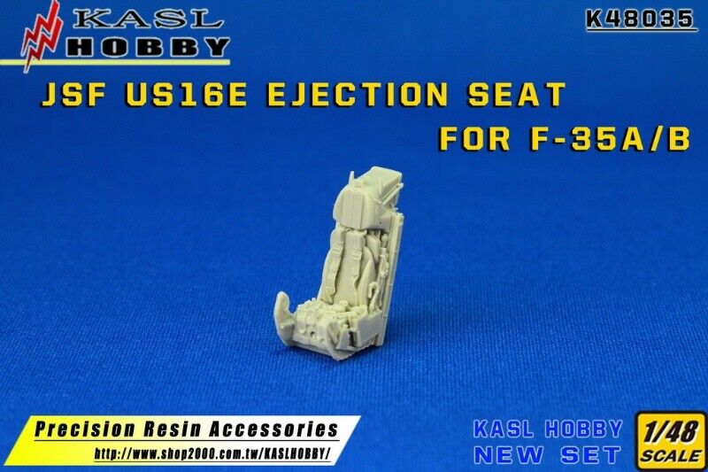 KASL Hobby 1/48 JSF US16E Ejection Seat for KITTYHAWK F-35 resin conversion